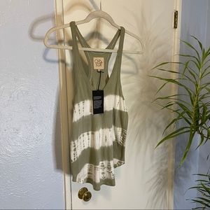 Chaser Racerback Tie Dye Tank Top Sz. M